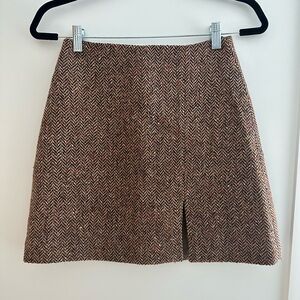 NEW with Tags Vanessa Bruno Herringbone Skirt